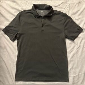 NIKE Golf Dri-Fit Grey Polo Shirt Sz.M